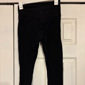 Athleta Elation Ultra High Rise Elation 7/8 Tight | Black | Size XS
